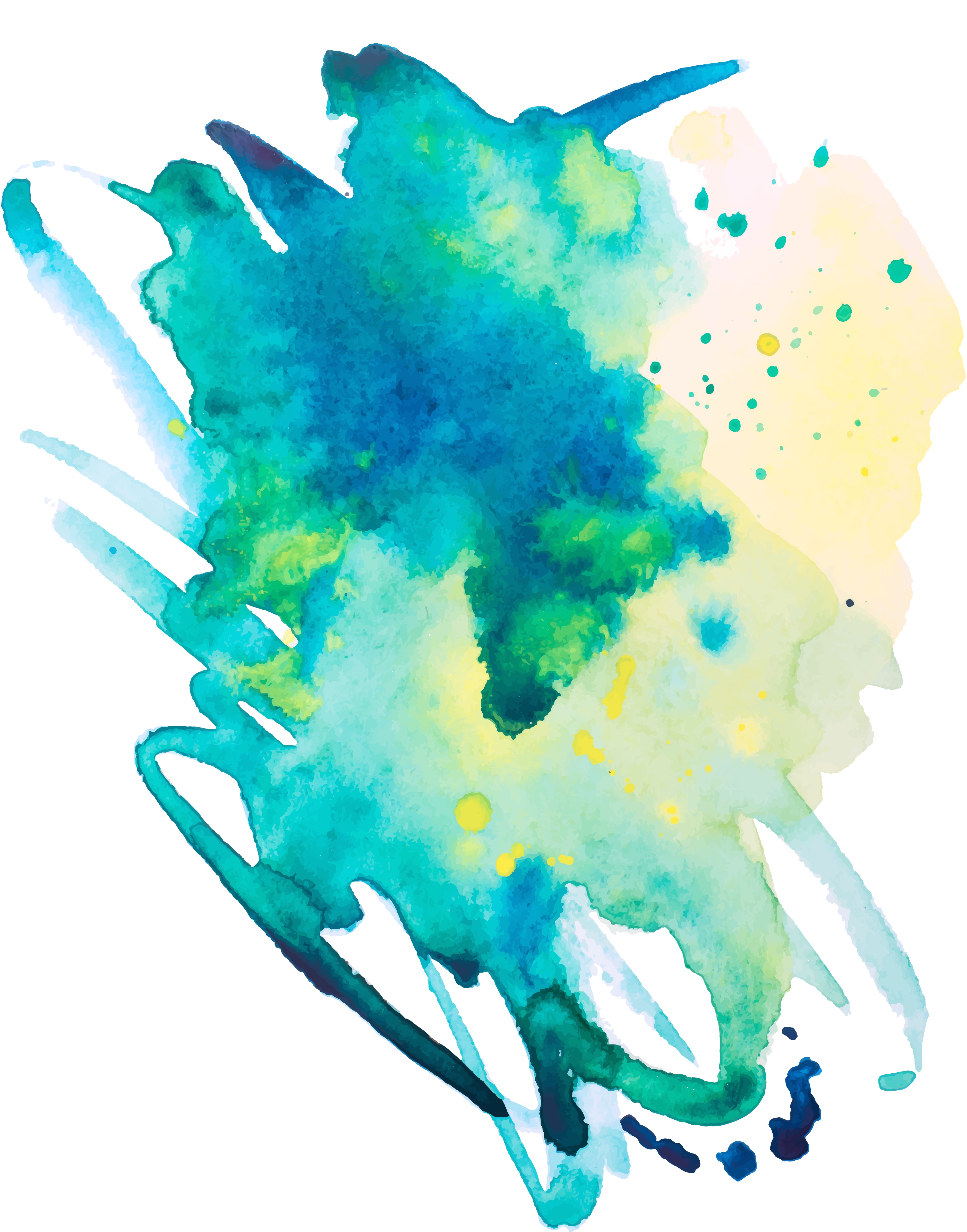 3755x4784 Joy Unleashed Janet Pope - Watercolor Blot