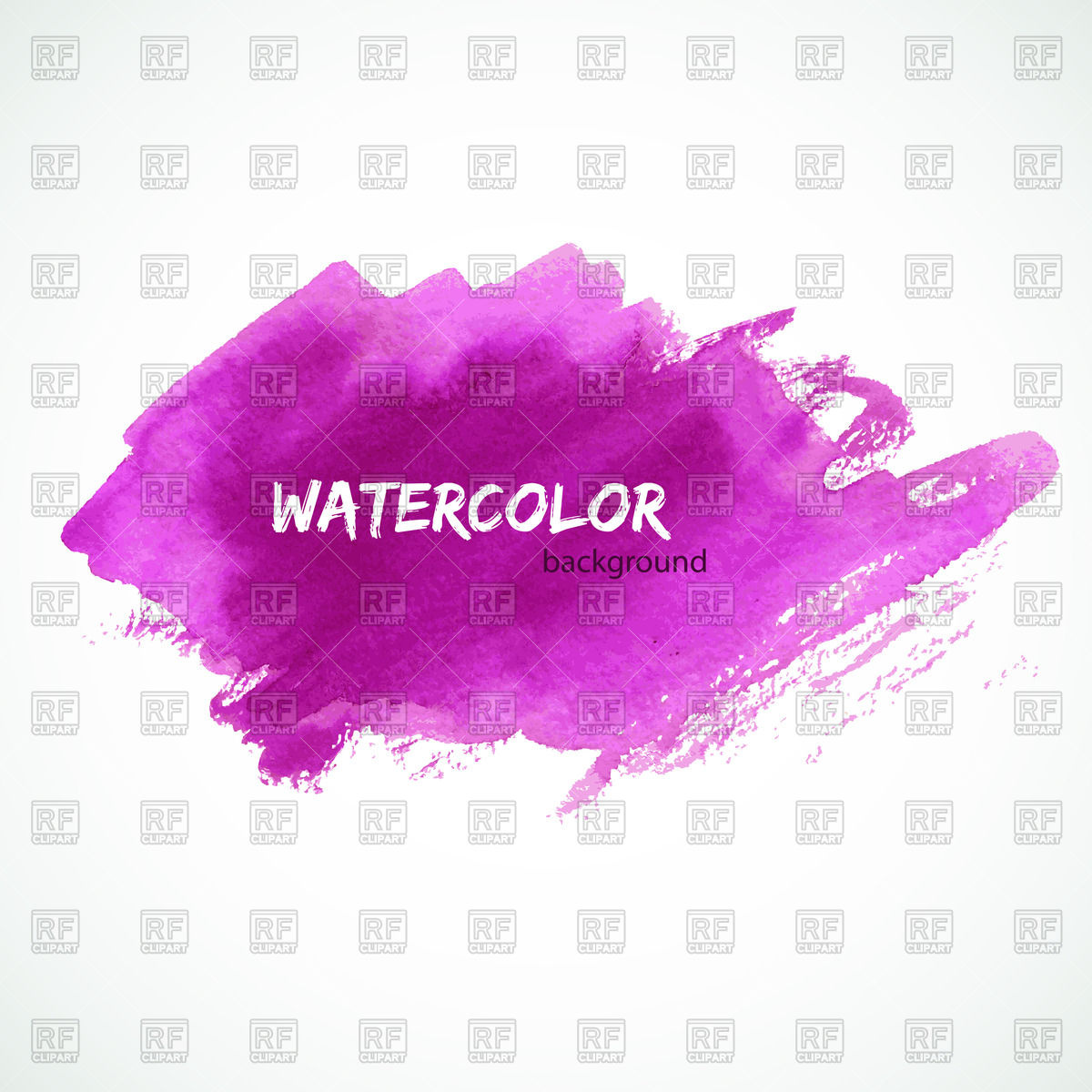 1200x1200 Purple Watercolor Blot Vector Image Vector Artwork Of - Watercolor Blot