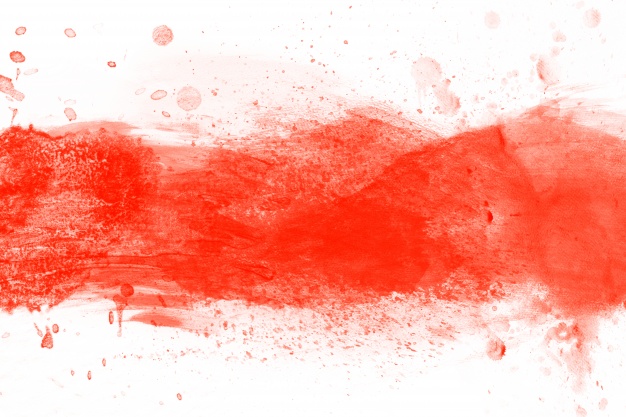 626x417 Red Watercolor Blot Photo Free Download - Watercolor Blot