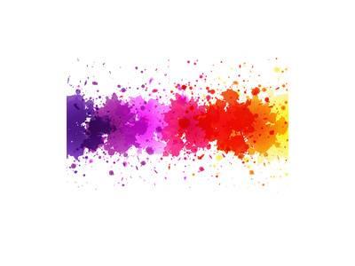 400x300 Watercolor Blot Abstract Art Print By Barbaliss - Watercolor Blot