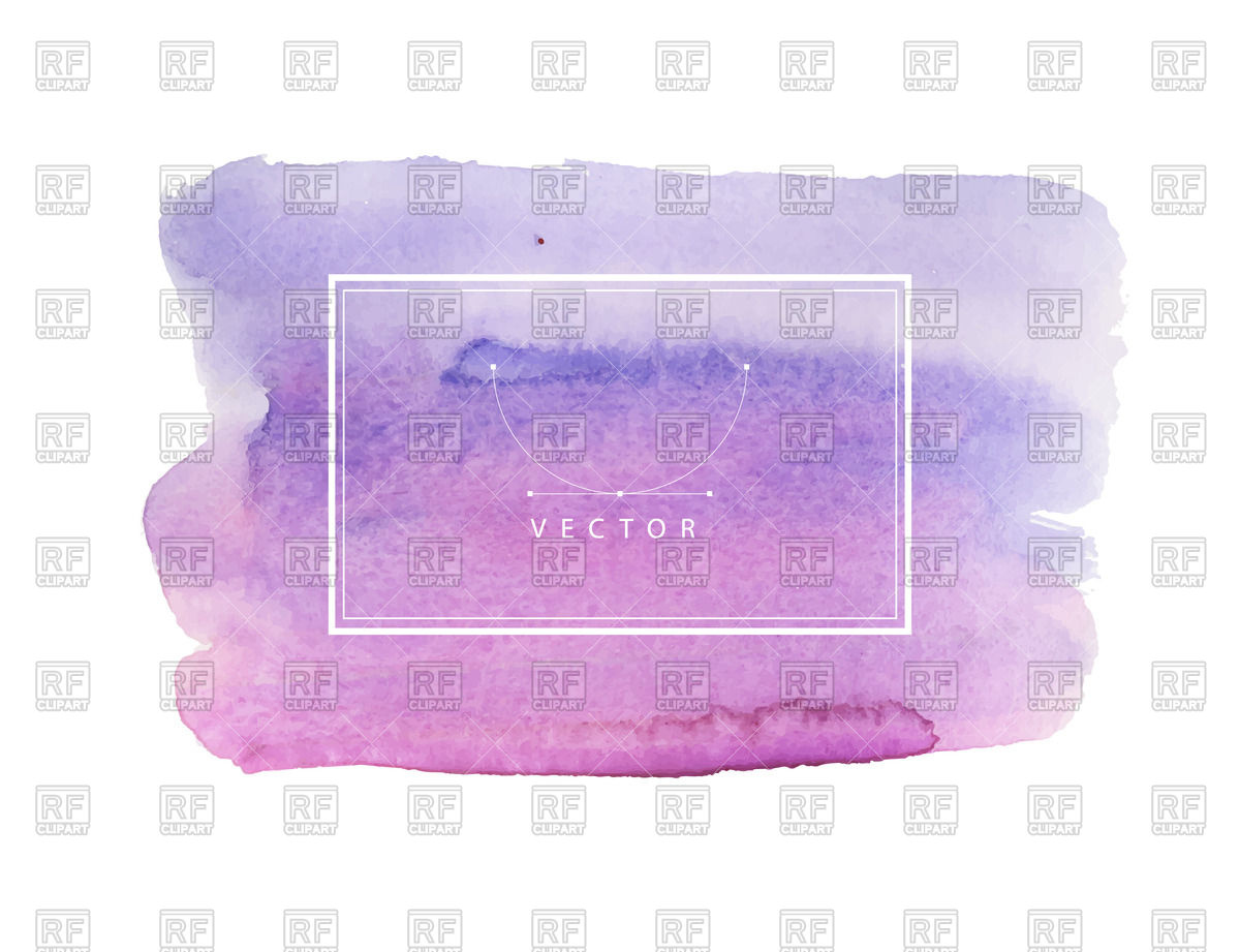 1200x921 Gradient Watercolor Blotch Vector Image Vector Artwork Of Design - Watercolor Blotches