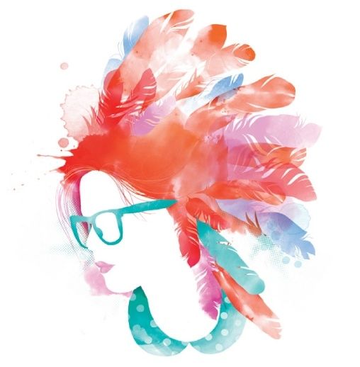 508x518 Poetic Watercolor Blotches By Katrinn Pelletier @max Strandlund - Watercolor Blotches