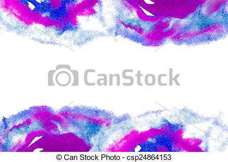 450x320 Purple Blue Blotches Watercolor Texture Background Isolated - Watercolor Blotches