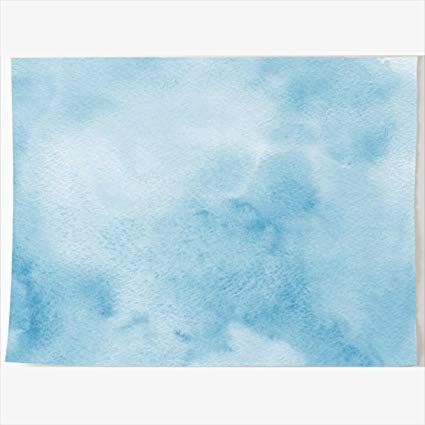 425x425 Homeoutlet Tapestry 80 X 60 Inches Colorful Blur - Watercolor Blue Ombre