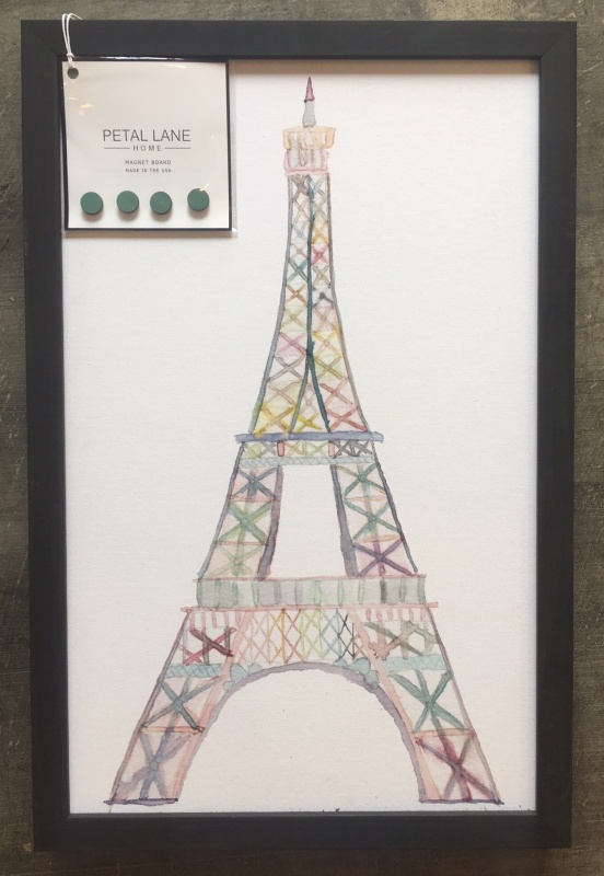552x800 Watercolor Eiffel Tower Magnet Board, Twinkle Twinkle Little One - Watercolor Board