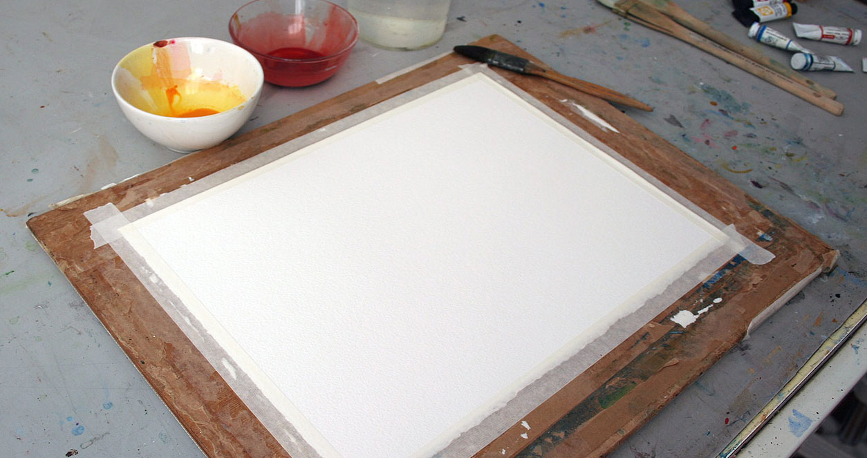 1254x663 Watercolor Media - Watercolor Board