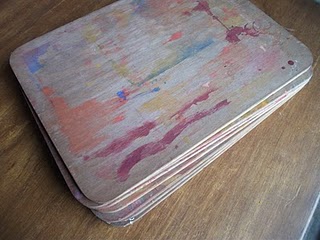 320x240 Wet On Wet Watercolor Painting Set Up The Wonder Of Childhood - Watercolor Board