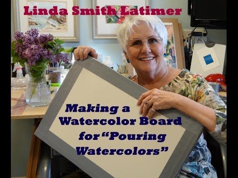 480x360 Making A Watercolor Board For Stretching Watercolor Paper And - Watercolor Board