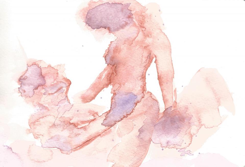 960x657 Body Feelings Watercolor By Demi Mcculloch Be Be - Watercolor Body