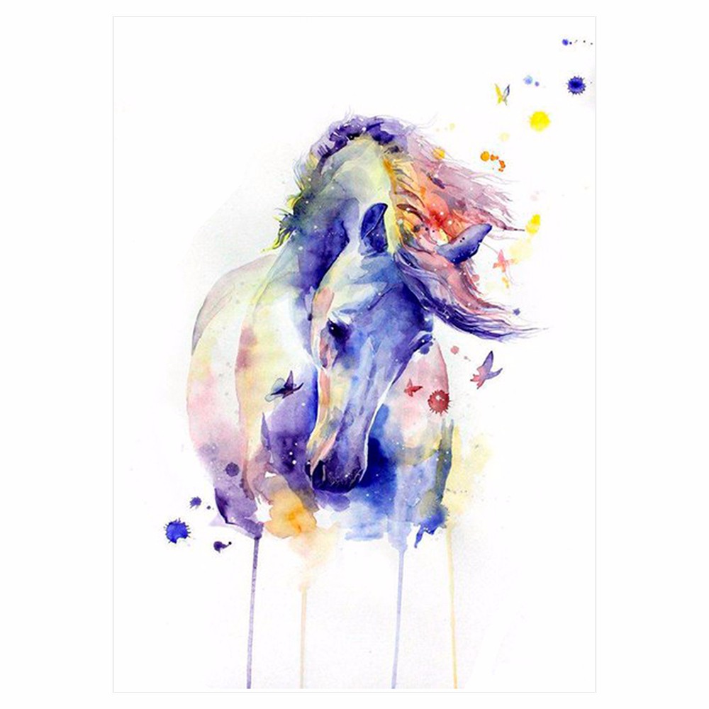 1000x1000 1x Diy Body Art Temporary Tattoo Animals Watercolor Painting - Watercolor Body