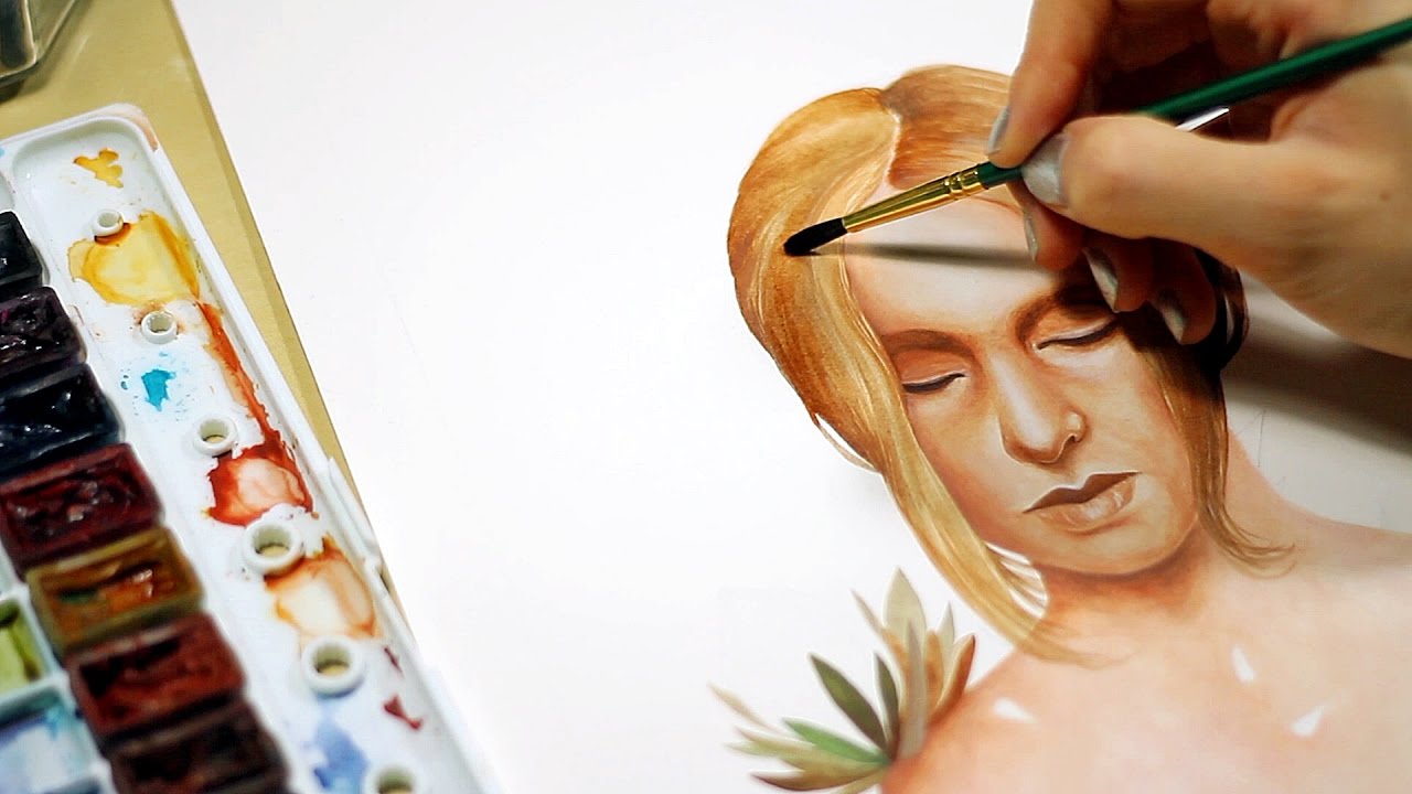 1280x720 Through The Body - Watercolor Body