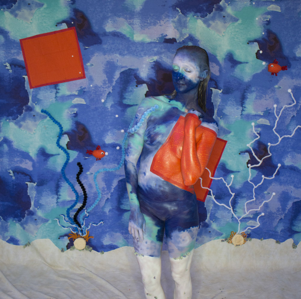 1000x994 Body Paint Julieanne Edwards - Watercolor Body Paint