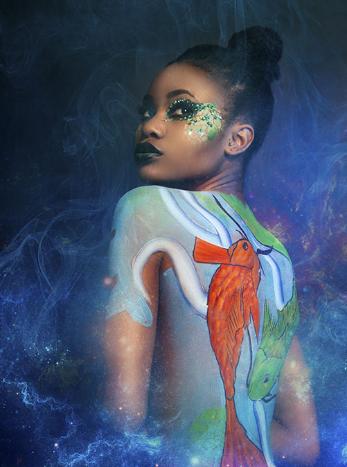 501x674 Face Amp Body Painting Tamara Gitter - Watercolor Body Paint