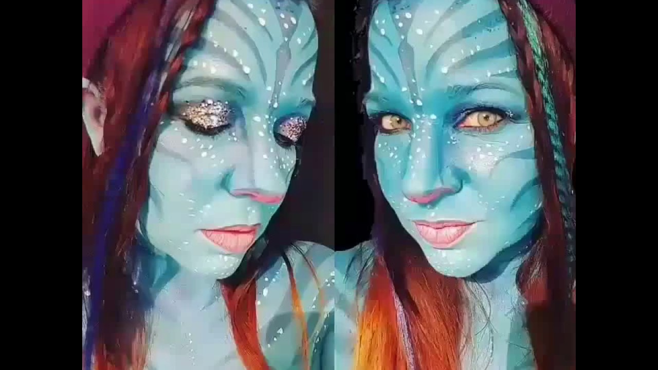 1280x720 Avatar Face Amp Body Painting - Watercolor Body Paint
