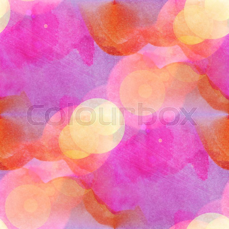 800x800 Bokeh Seamless Art Brown, Purple Watercolor Design Stock Photo - Watercolor Bokeh