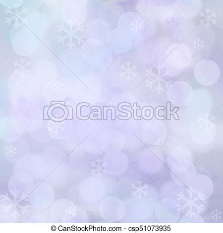 450x470 Snowflakes And Bokeh Light On Violet Watercolor Background. - Watercolor Bokeh