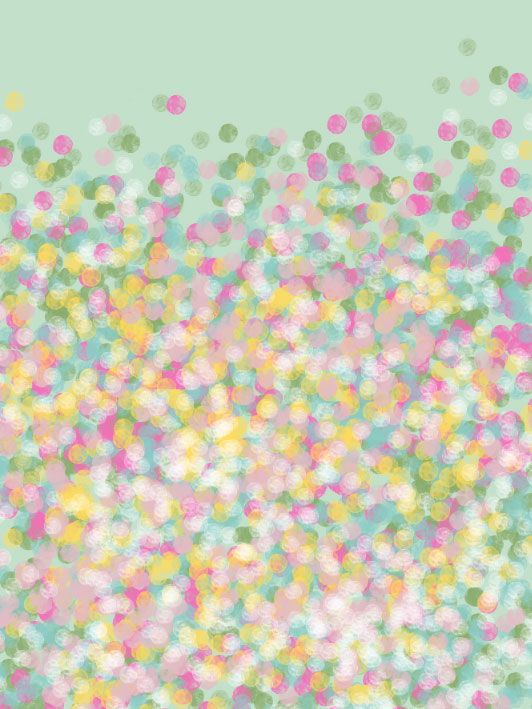 532x709 Watercolour Bokeh Sherbet Via Urban Road Art That Speaks To - Watercolor Bokeh