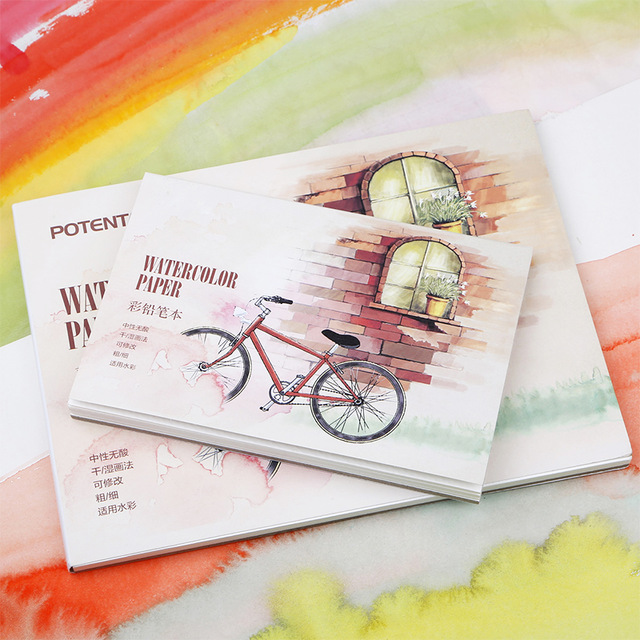 640x640 Art Professional Color Pencil Book Watercolor Paint Paper Coloring - Watercolor Book