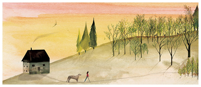 820x358 Sarah Jacoby Illustration - Watercolor Book Illustration