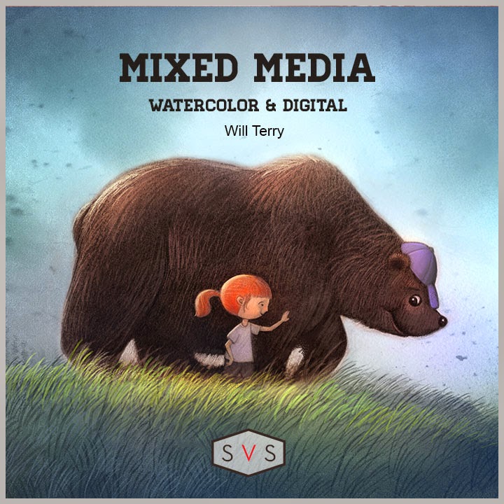 720x720 Will Terry - Watercolor Book Illustration