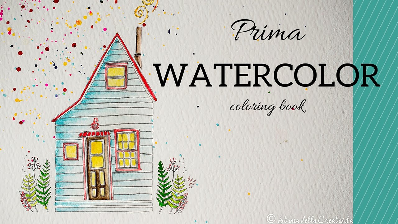 1280x720 Prima Watercolor Coloring Book With You I Am Home Youtube Kids - Watercolor Books For Kids