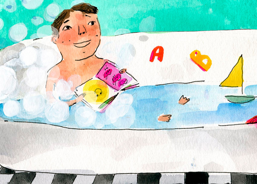 850x607 Splish Splash Stories Delightful Bath Books For Kids Brightly - Watercolor Books For Kids