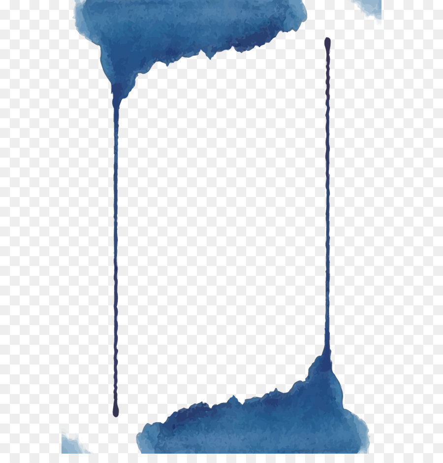 900x940 Graphic Design Composition Watercolor Painting - Watercolor Border