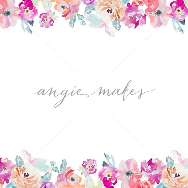 600x600 Download This Adorable Painted Flower Border With Watercolor Flowers - Watercolor Border