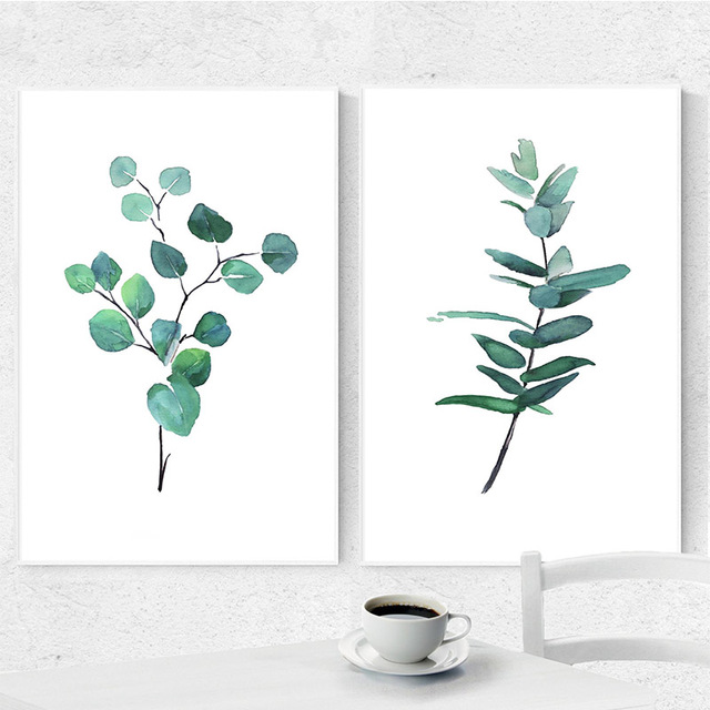 640x640 Poster And Prints Eucalyptus Art Print Botanical Poster Watercolor - Watercolor Botanical Prints