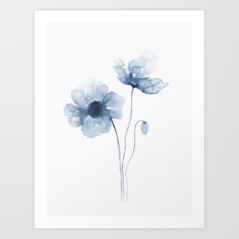 264x264 Watercolor Botanical Art Prints Society6 - Watercolor Botanical Prints
