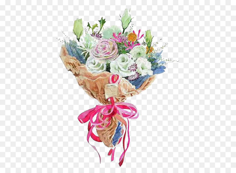 900x660 Flower Bouquet Bride Wedding - Watercolor Bouquet