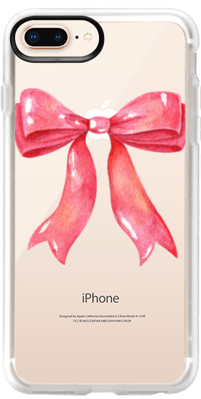 282x560 Pink Watercolor Bow - Watercolor Bow