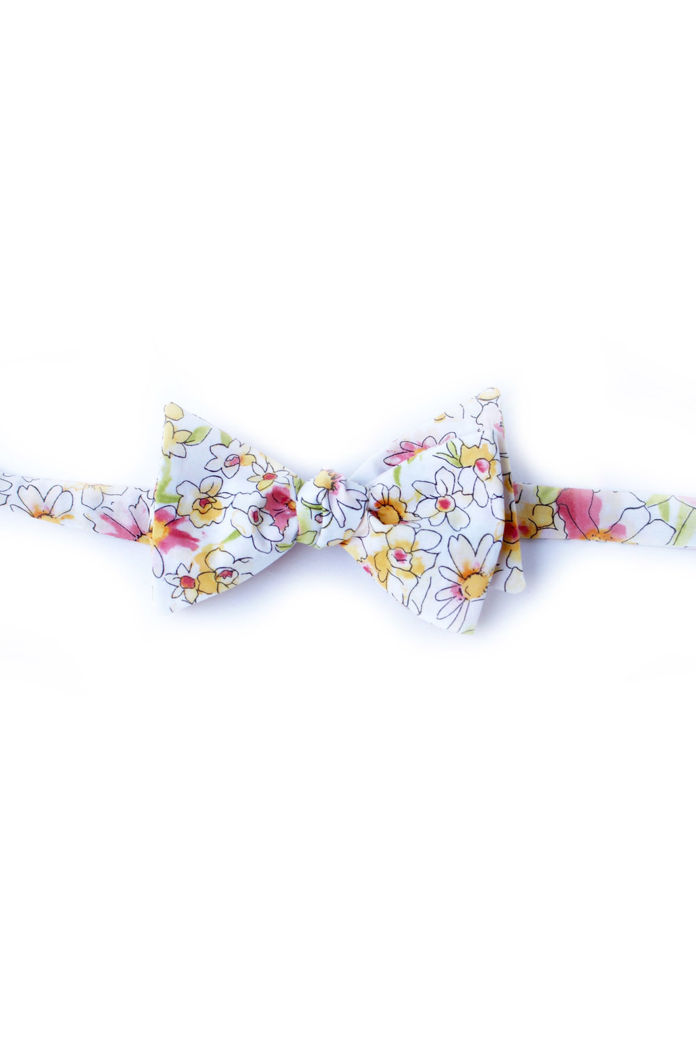 1000x1494 Watercolor Floral Bow Tie Anna Runa - Watercolor Bow