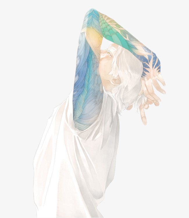 650x747 Watercolor Boy, Watercolor, Cartoon Png Image And Clipart For Free - Watercolor Boy