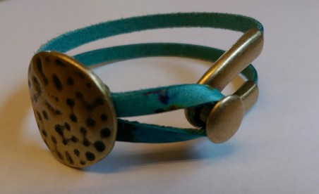 452x276 Watercolor Amp Antique Brass Bracelet Jewelry Making Journal - Watercolor Bracelet