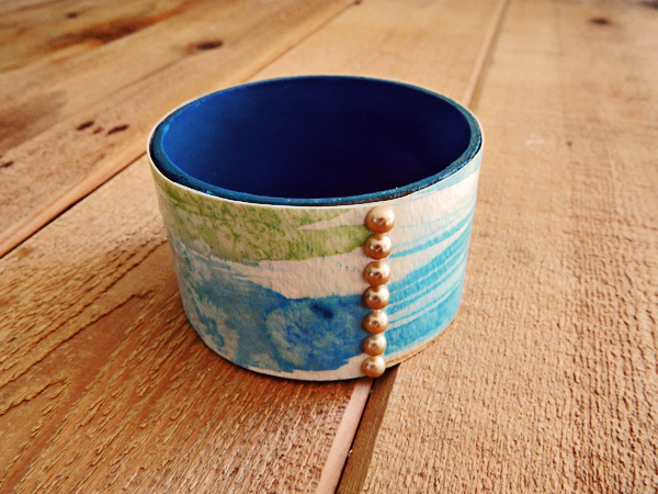 600x450 Diy Watercolor Bangle - Watercolor Bracelet