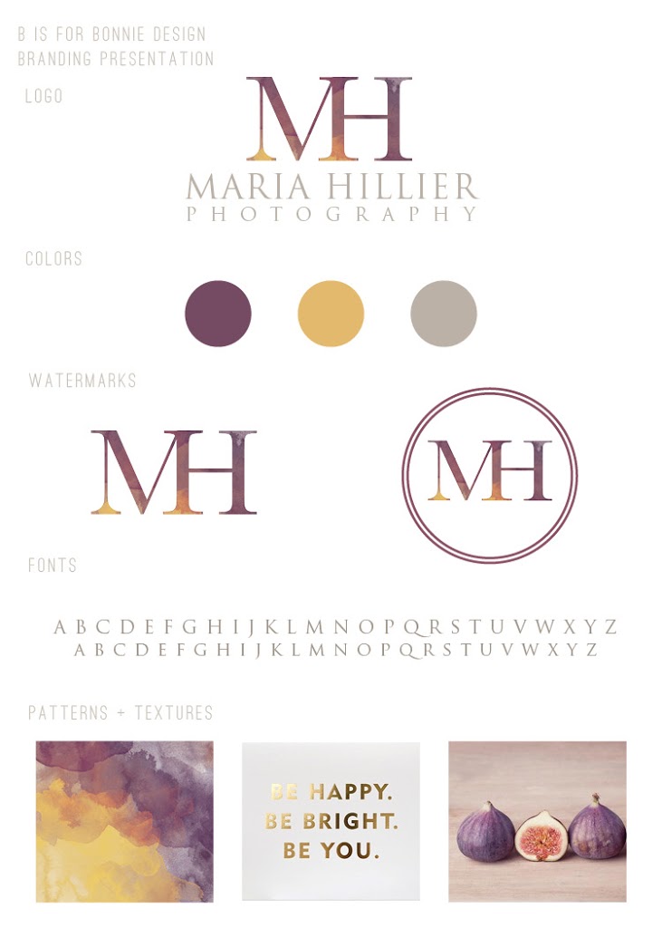 731x1024 Modern Watercolor Branding + Maria Hillier Photography B Is For - Watercolor Branding