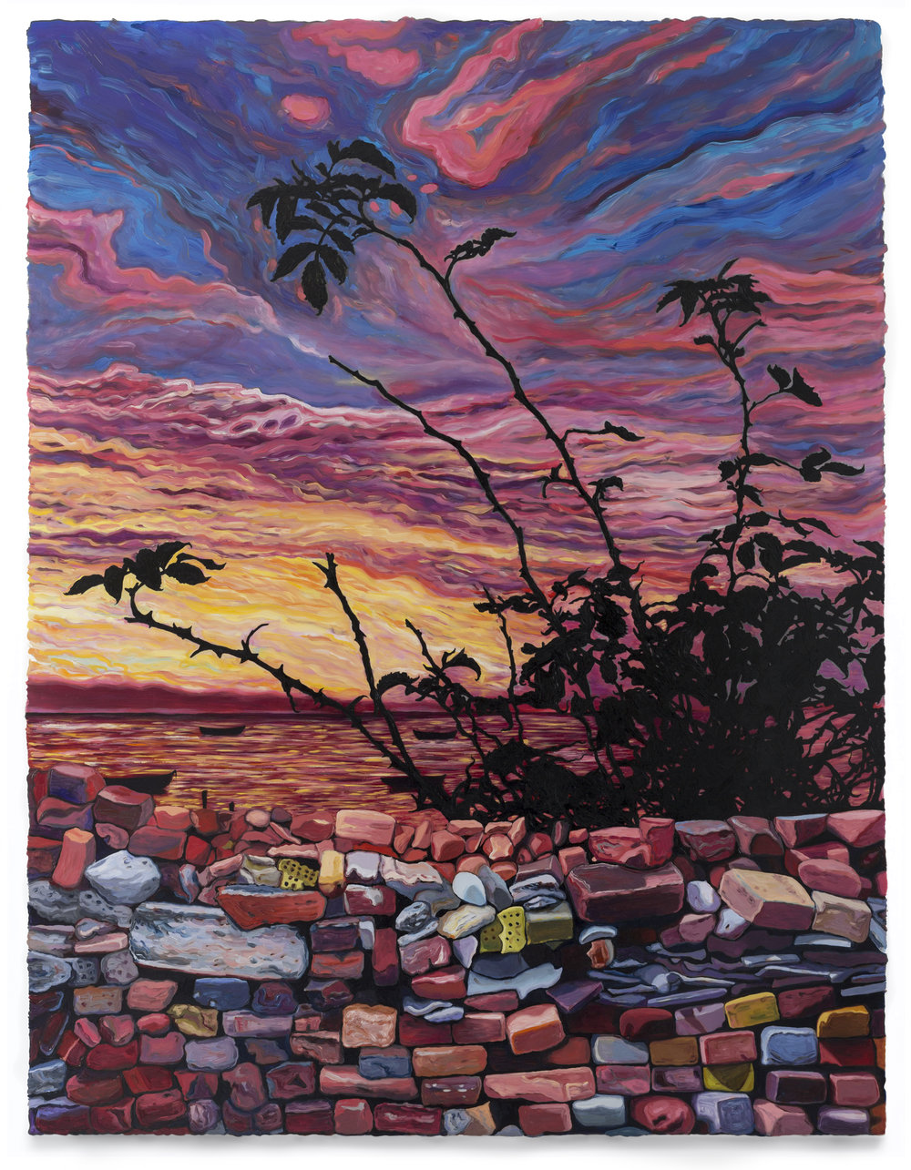 1000x1285 Julia Whitney Barnes - Watercolor Bricks