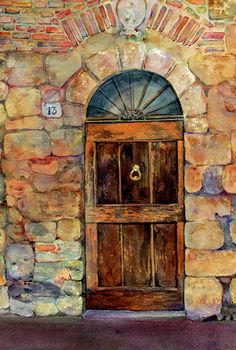 236x350 A Watercolor Brick Tutorial Watercolor Tutorials - Watercolor Bricks