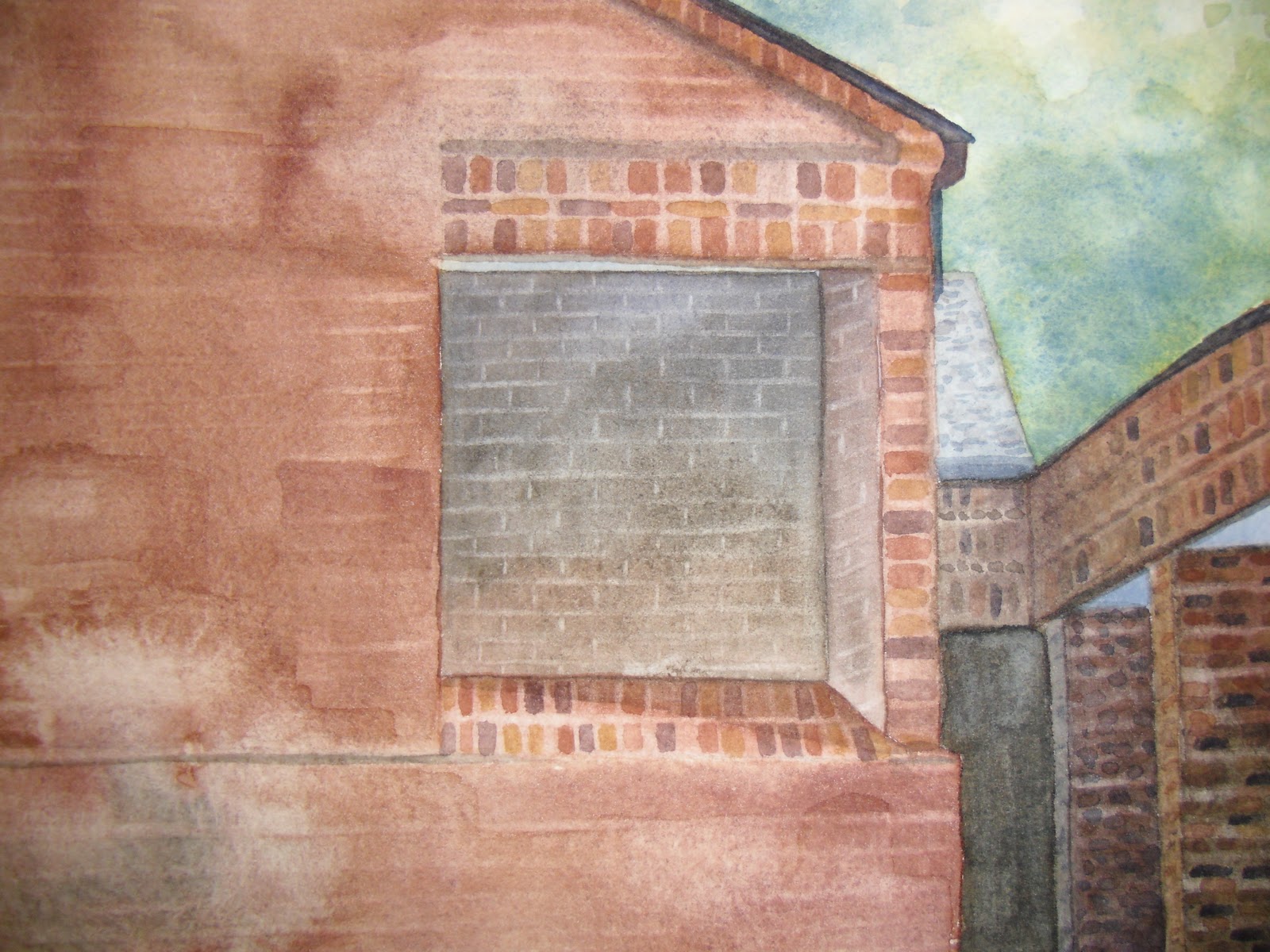 1600x1200 New Canaan Lds Chapel A Watercolor Brick Tutorial - Watercolor Bricks