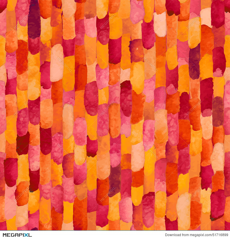800x830 Watercolor Bricks. Vector Abstract Seamless Pattern. Illustration - Watercolor Bricks