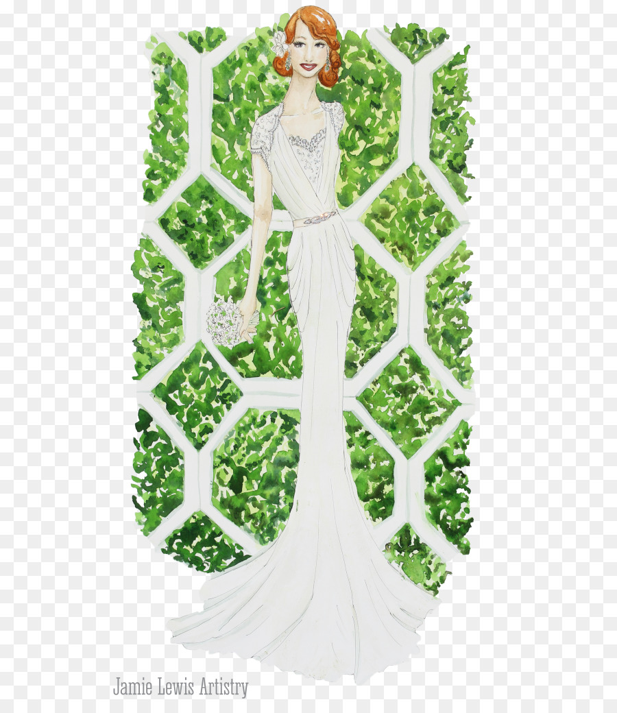 900x1040 Wedding Dress Gown Bride - Watercolor Bride