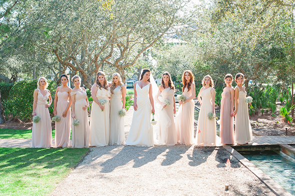 590x393 Watercolor, Florida Beach Destination Wedding - Watercolor Bridesmaid Dress