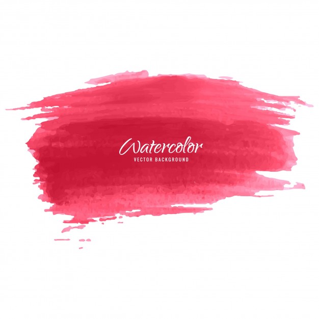 626x626 Red Watercolor Brush Background Vector Free Download - Watercolor Brush