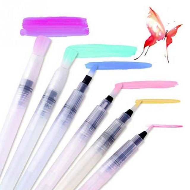 640x640 36pcs Watercolor Brush Pen Aquarelas Painting Brush Set Water - Watercolor Brush