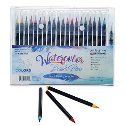425x425 Watercolor Brush Pens - Watercolor Brush