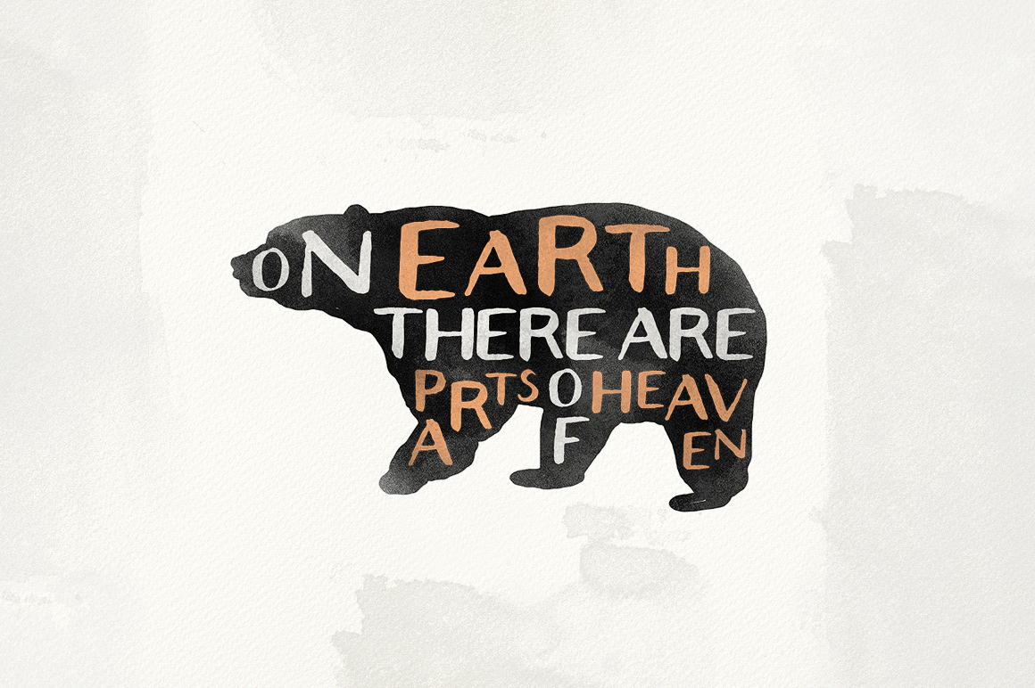 1160x772 Rivina Brush Font - Watercolor Brush Font