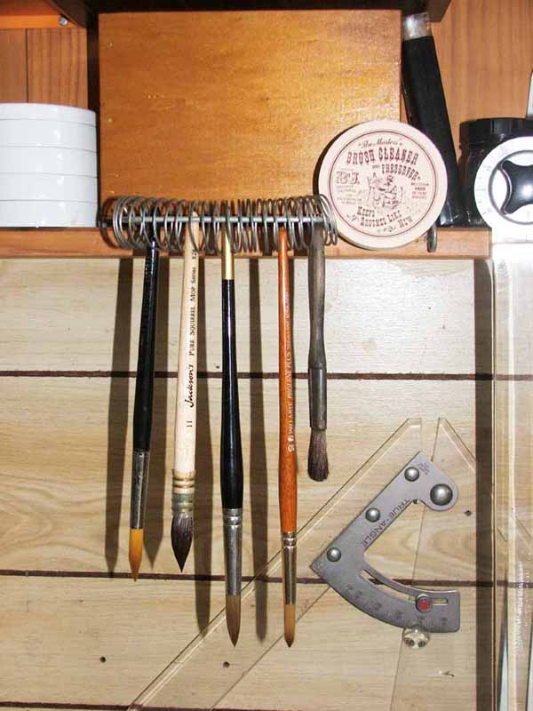 Watercolor Brush Holder