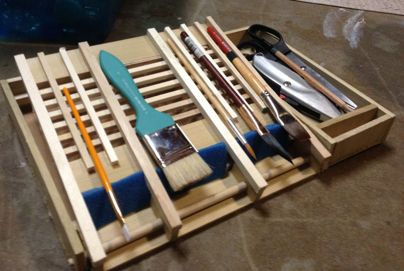 800x537 Brush Drying Holder [Archive] - Watercolor Brush Holder