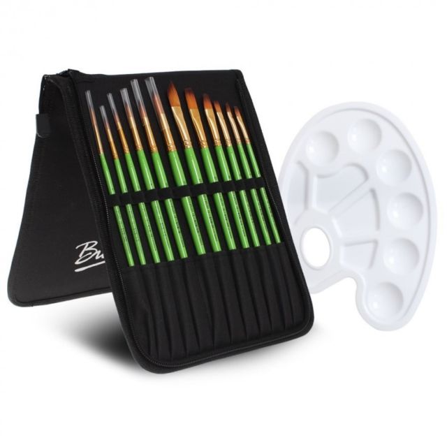 640x640 Clear Acrylic Paint Brushes Watercolor Brush Holder Kit Bulk Small - Watercolor Brush Holder